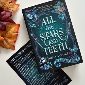 SIGNED All the Stars and Teeth by Adalyn Grace Owlcrate Exclusive First Edition